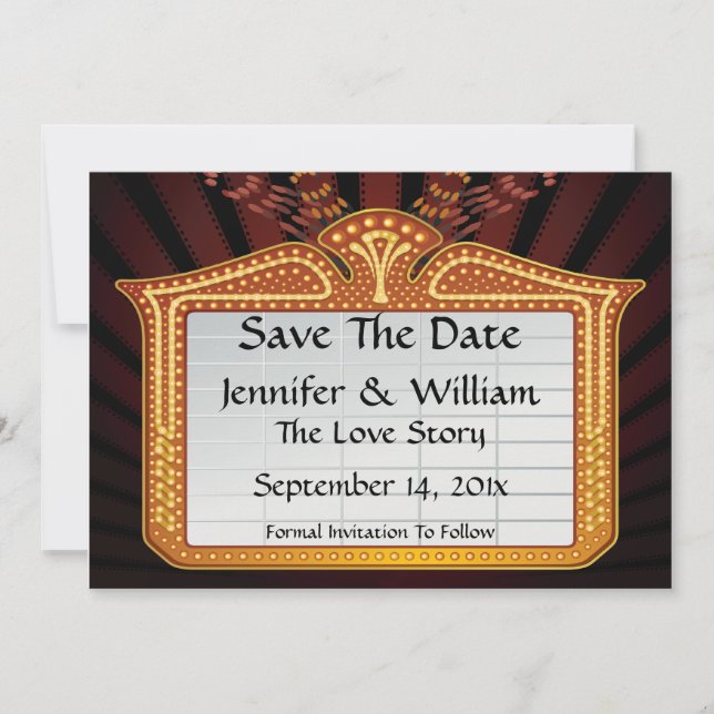 Save The Date Affiche de film Annonce de sauvegarde de la date (Devant)