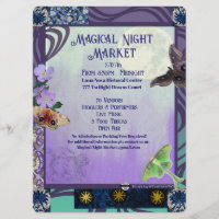 Affiche de l'événement du Marché Magique de Nuit