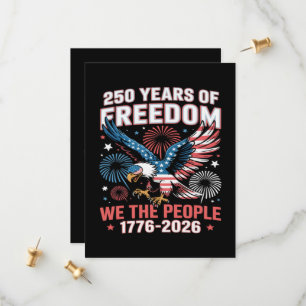 Save The Date Aigle de la liberté 250 ans 250e anniversaire État