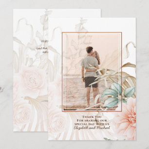 Save The Date Airy BOHO Pampas Mariage de pêche légère en herbe