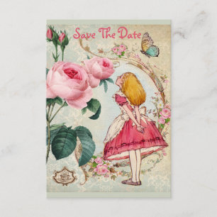 Save The Date Alice au pays des merveilles Baby shower Enregistr