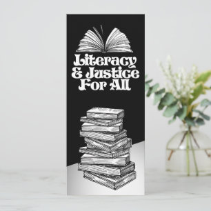 Save The Date Alphabétisation et justice pour tous les Signets