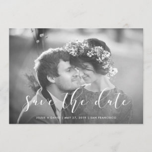 Save The Date Amour délicat Photo Enregistrer la date