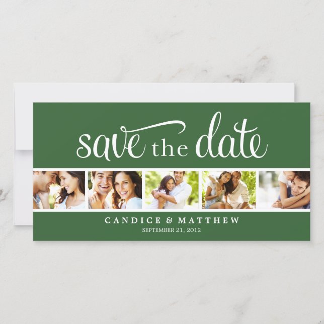 SAVE THE DATE AMOUR RÉTRO | ENREGISTRER LA DATE D'ANNONCE (Devant)