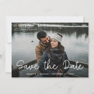 Save The Date Amour Whimsical Trois photos