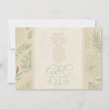 Save the Date Ananas
