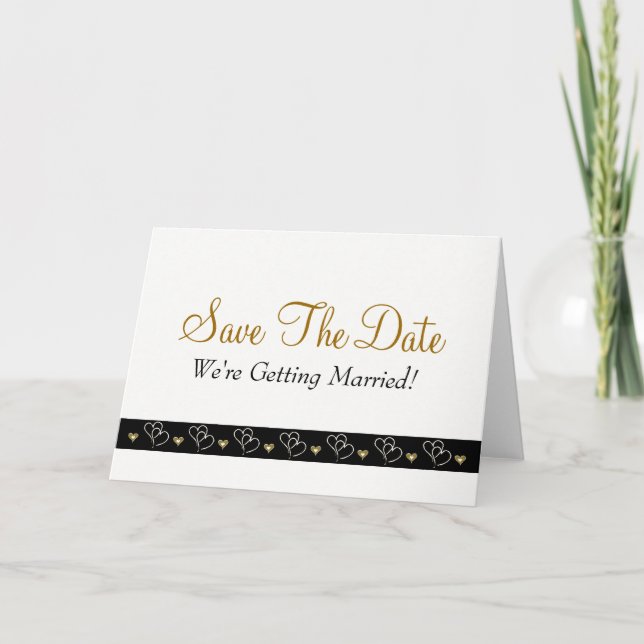 Save the Date Ankündigung (Vorderseite)