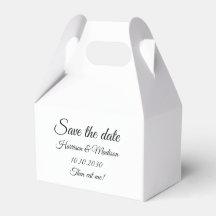 Save the Date Ankündigung einer Hochzeitskampagne