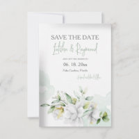 Save the Date Ankündigung von Floral