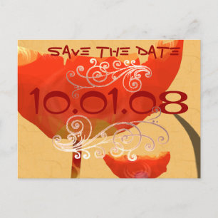 Save The Date Ankündigungspostkarte