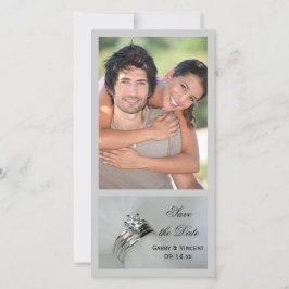 Save The Date Anneaux de mariage Mariage Enregistrer la date Ann