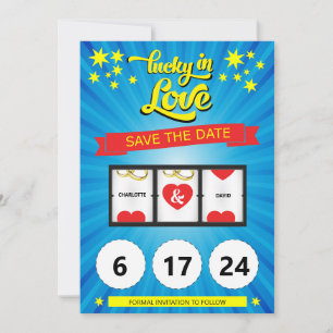 Save The Date Annonce de mariage amusante pour la date à retenir