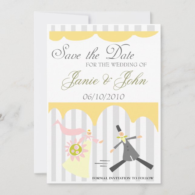 Save The Date Annonce de réservation de date (Devant)