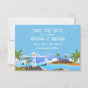 Save The Date Annonce de sauvegarde de la date du phare