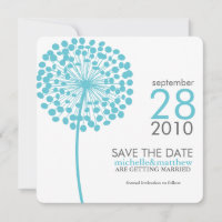 Annonces de sauvegarde de date Pissenlit Aqua