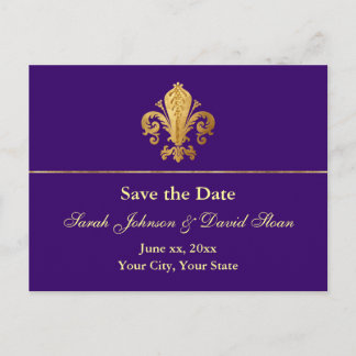 Save the Date anpassbar Ankündigungspostkarte