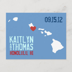 Save the Date - Anpassbar - Hawaii