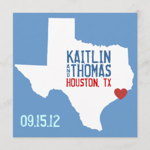 Save the Date - Anpassbar - Texas