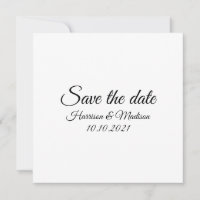 Save the Date, Anpassung der Ankündigung von Hochz