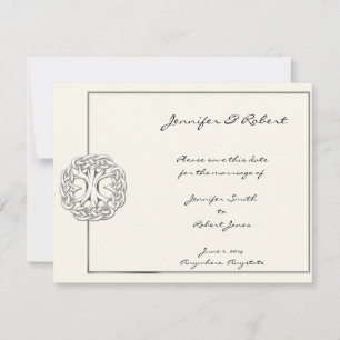 Save The Date Arbre Celtique de la vie Sauvez la date