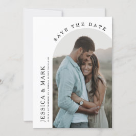 Save the Date Arch Foto Wedding Einladung