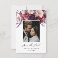 Autumn Flower Dahlia Bunch Fall Enregistrer la dat