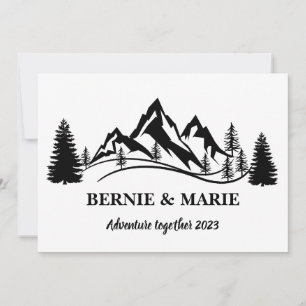 SAVE THE DATE AVENTURE PERSONNALISÉE ENSEMBLE
