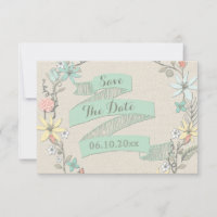Bannière baby shower Floral Wreath Enregistrer La 