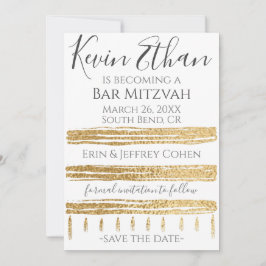 Save The Date Bar Mitzvah Bat mitzvah Enregistrer la date