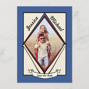 Save The Date Baseball Enregistrer la date