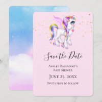 Belle licorne avec douche Rainbow Mane