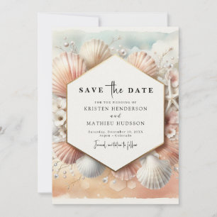 Save The Date Belle Plage Whimsical Mariage