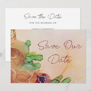 Save The Date Belle Terracotta