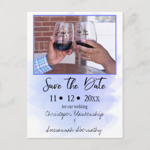  Save the Date Benutzerdefiniertes Foto Einfache E Ankündigungspostkarte