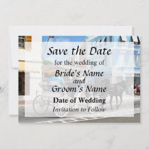 Save The Date Bermudes - Transport Ride à Hamilton Enregistrer l