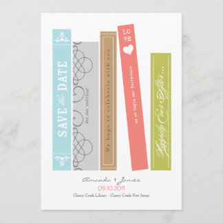 Save The Date Bibliothèque Enregistrer la date