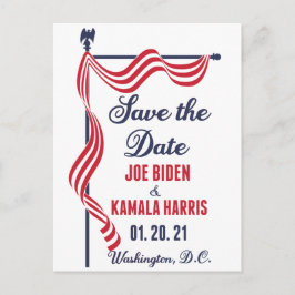 Save the Date Biden Harris Einweihung Postkarte