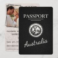 Black Australia Passport Enregistrer La Date