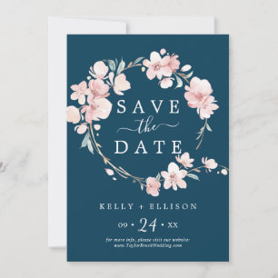 Save The Date Blossom des cerisiers du printemps   Marine Enregi