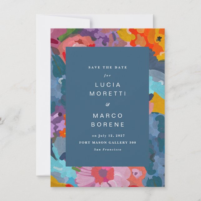 Save The Date Blossoms rayonnants (Devant)