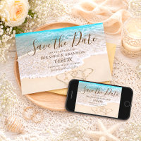 Blue Ocean Waves Plage tropicale Mariage