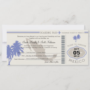 Save the Date Boarding nach Mexiko