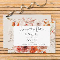 Boho Burange Chute Florale Arche Monogramme Beige