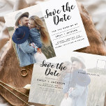 Save the Date Boho Minimalistisch Foto Modern Postkarte<br><div class="desc">Mit unserer Save the Date Boho Minimalistisch Foto Modern Postcard erfassen Sie die Essenz Ihrer Liebe. Diese Postkarte ist eine Mischung aus zeitgenössischem Minimalismus und böhmischem Charme und ist somit die perfekte Wahl für Ihre kommende Hochzeit. Diese Postkarte mit Ihrem hochgeschätzten Foto in der Verlobung wird zu einer greifbaren Erinnerung,...</div>