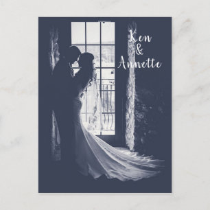 Save the Date Braut und Bräuche Postkarte