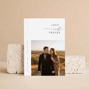 Save The Date Budget de mariage photo simple élégant moderne