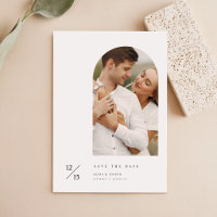 Budget de photo de mariage élégant minimaliste mod
