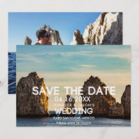 Cabo San Lucas Mexique Mariage Enregistrer La Date