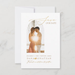 Save The Date Cadre à arche de couleur DIY PixDezines
