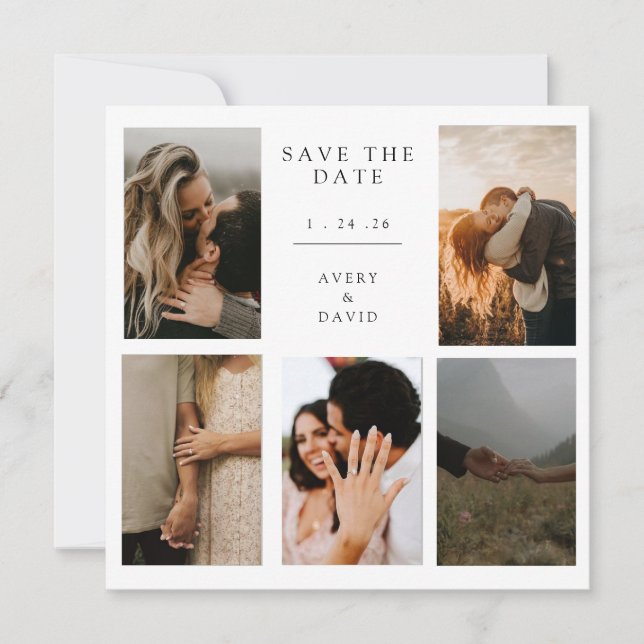 Save the Date Card Customizable (Devant)